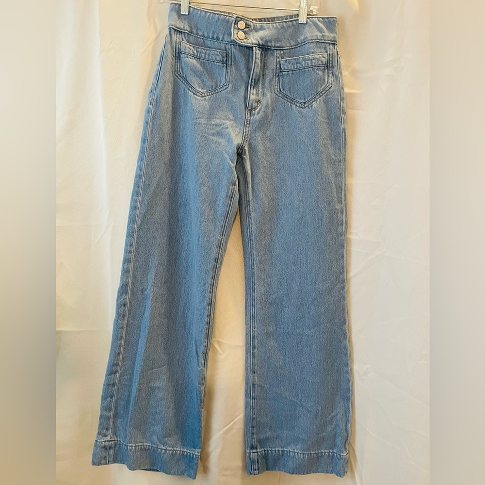 Ann Taylor loft wide leg jeans
